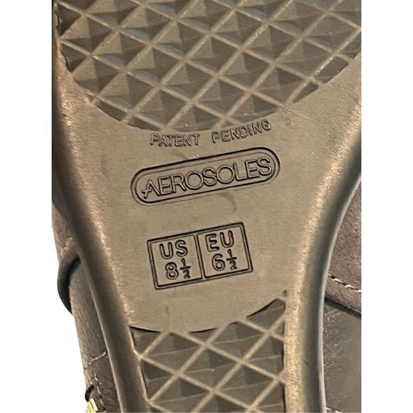 NWOT Aerosoles gray ankle boots - Picture 6 of 9